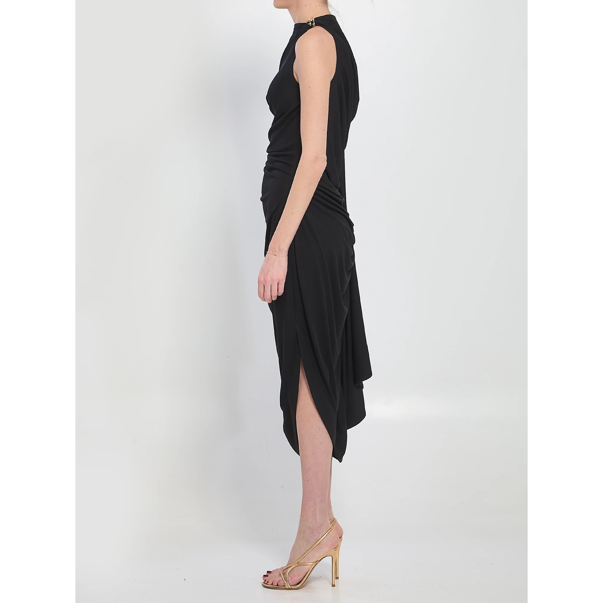 Draped dress
