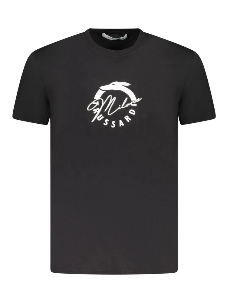 Black Cotton T-Shirt