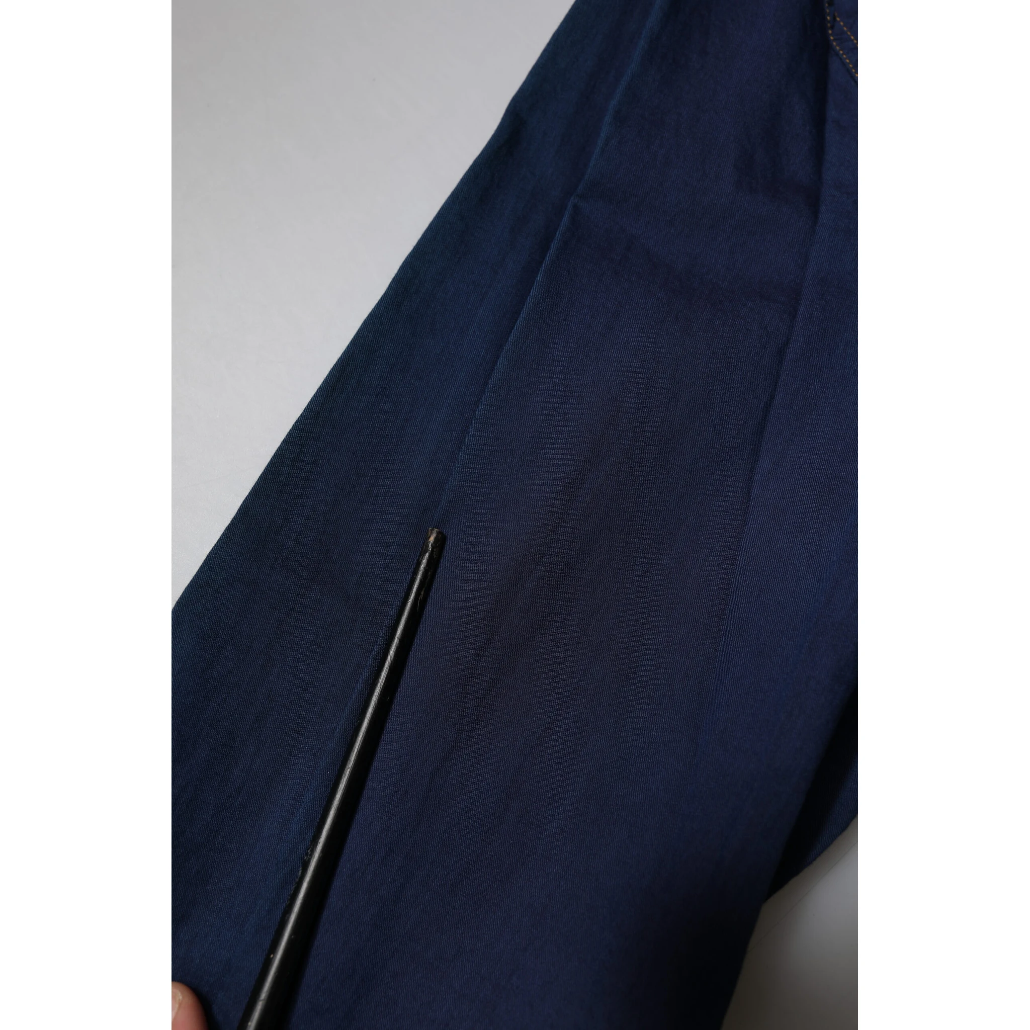 Dark Blue Cotton GOLD Dress Formal Shirt
