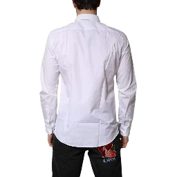 White Cotton Collared Dress Formal Shirt