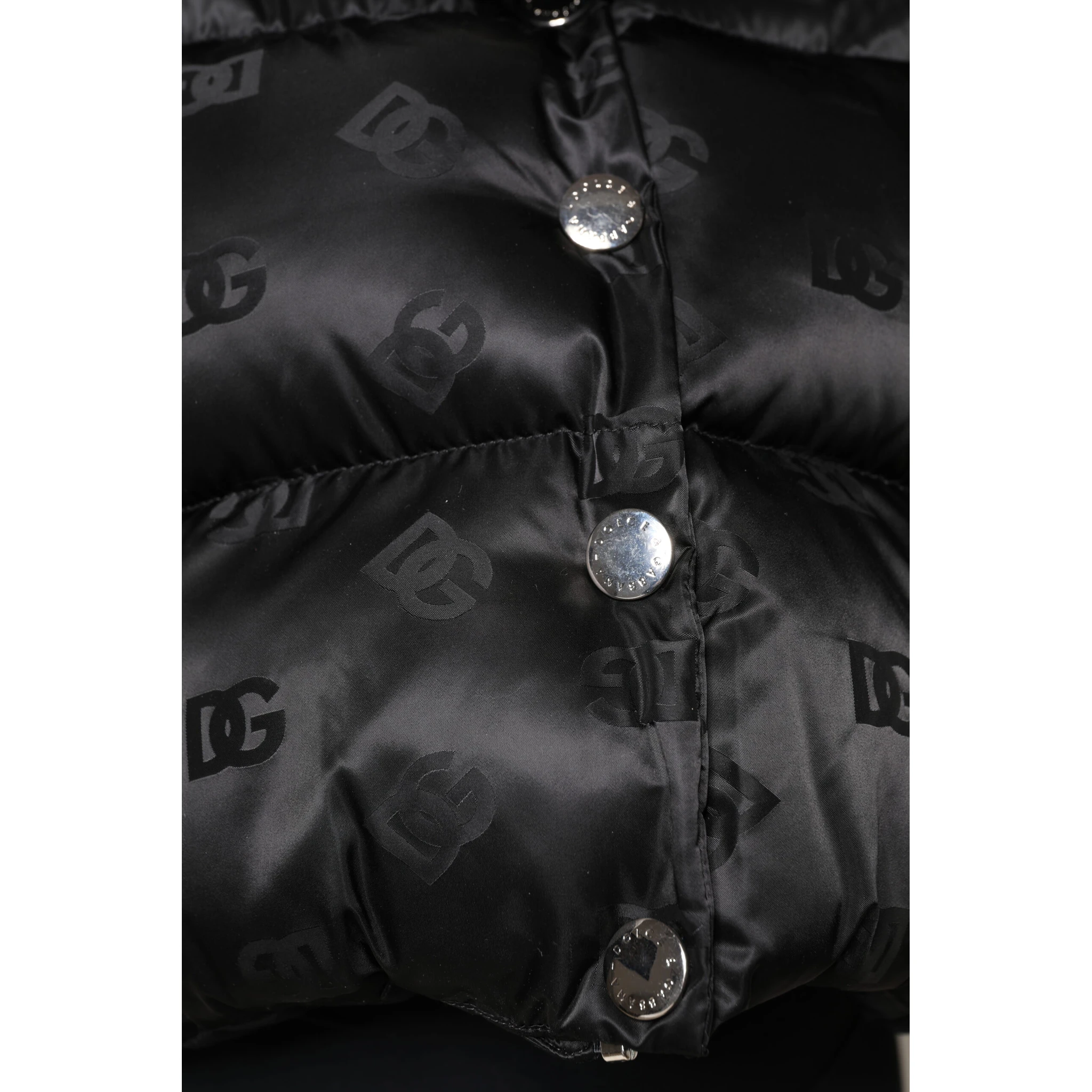 Black Padded Puffer Hooded Full Zip Cropped Jacket