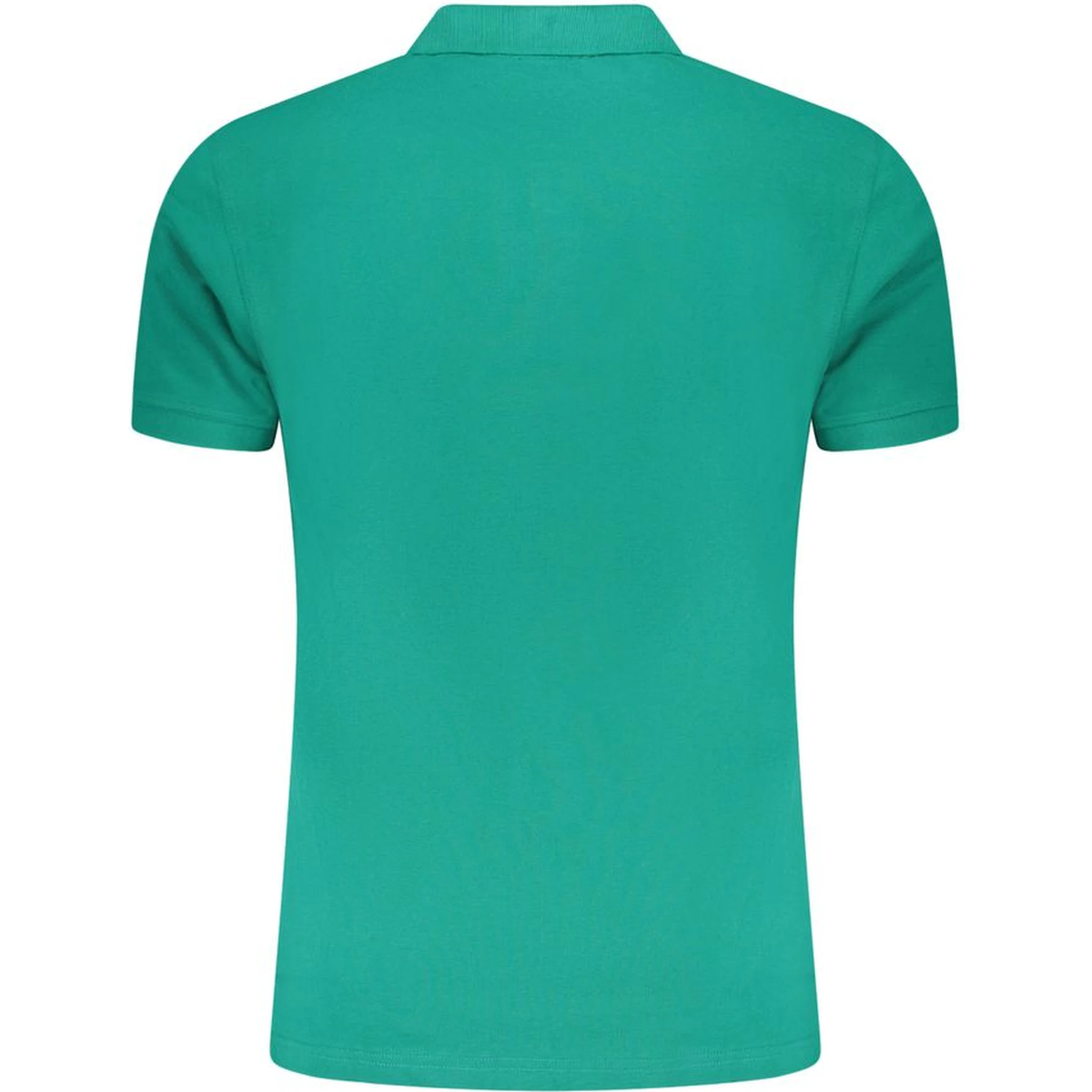 Green Cotton Polo Shirt