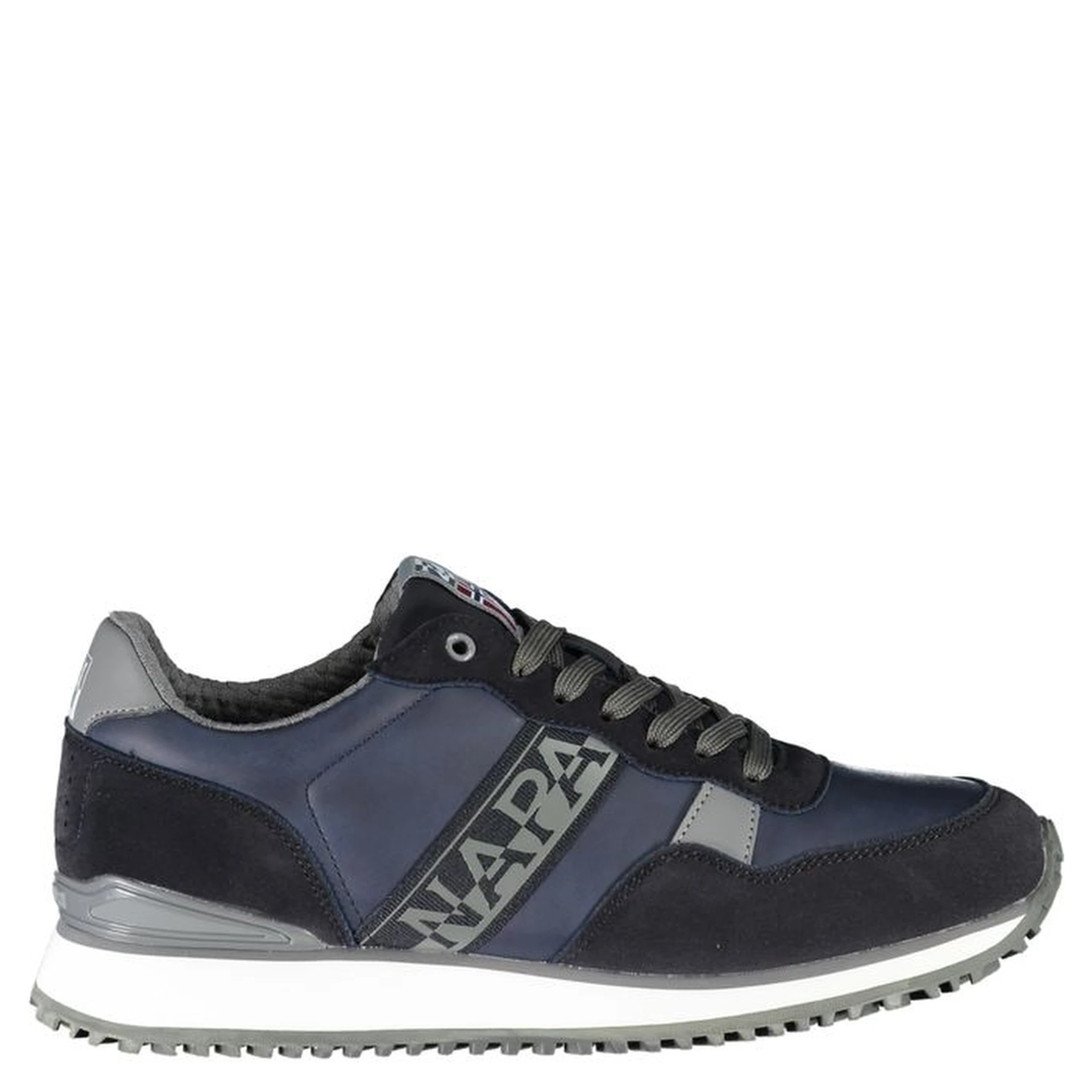 Blue Polyester Sneaker