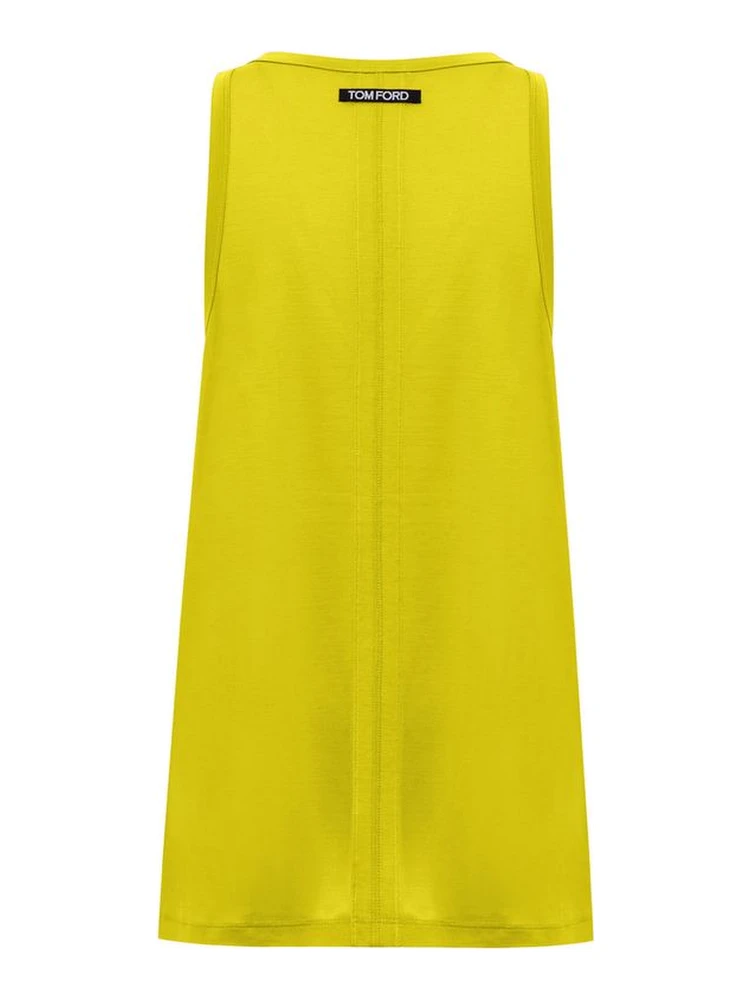 Yellow Silk Tank Top alternative