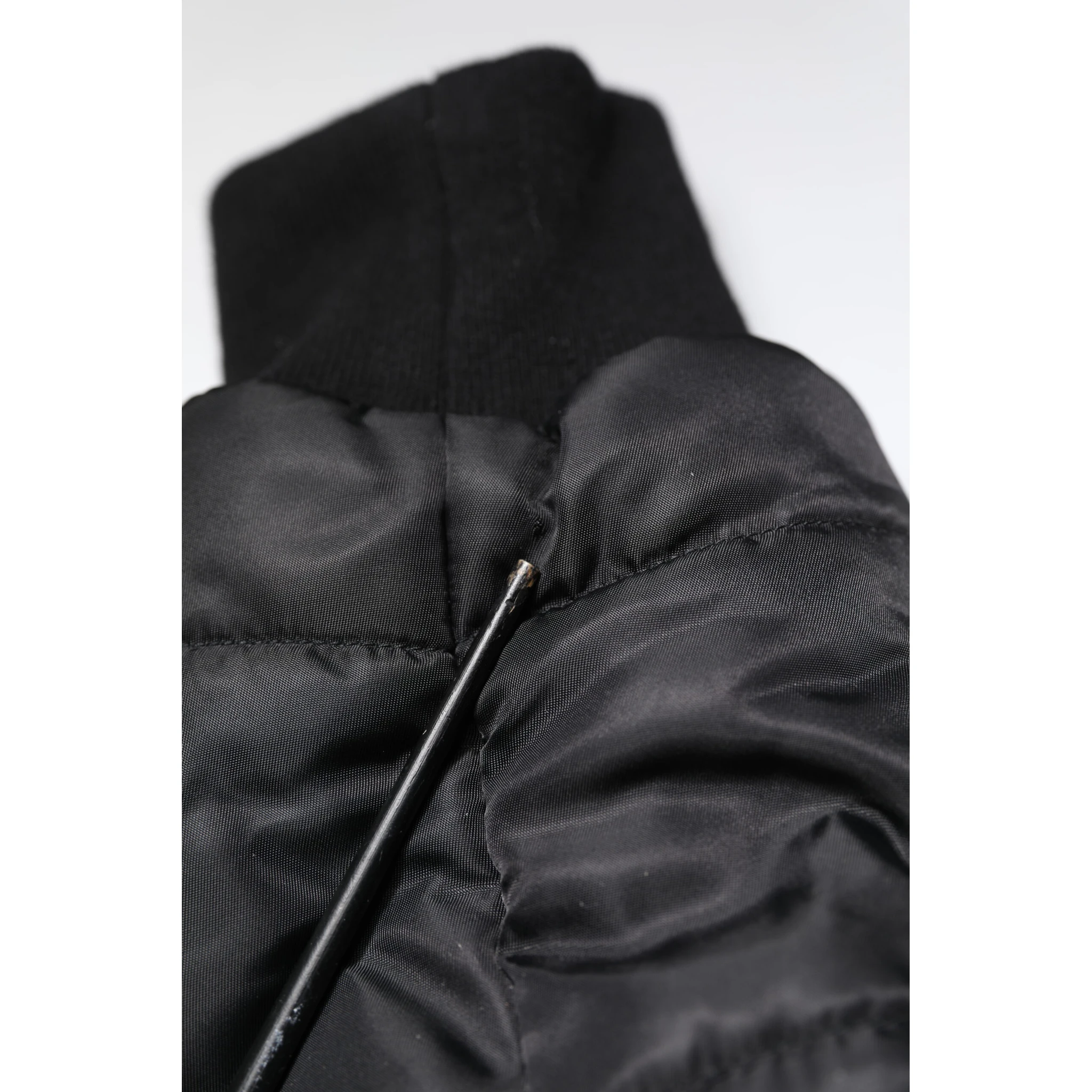 Black Hooded Parka Winter Men Coat Jacket