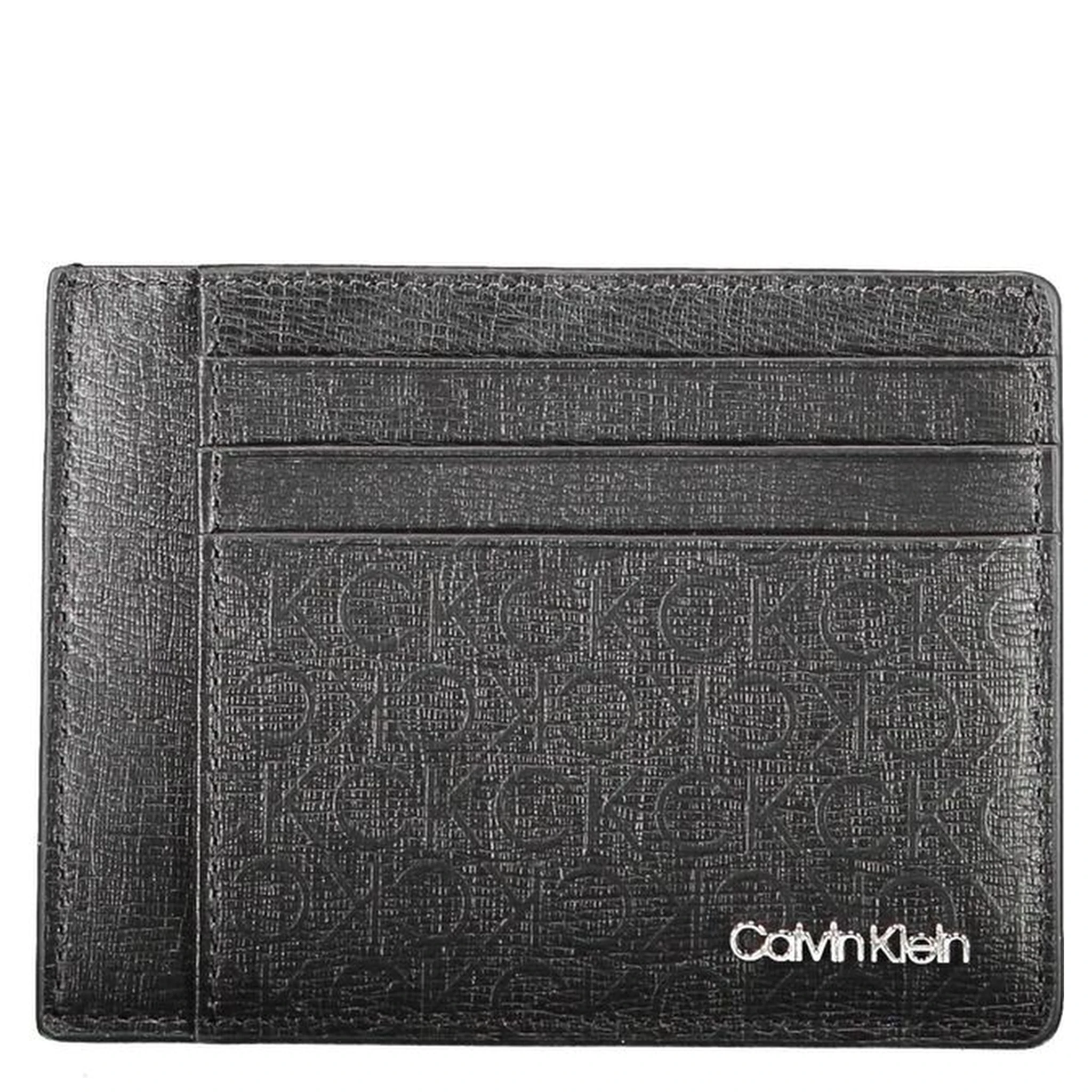 Card Holder Leather Wallet Men Black Wallets