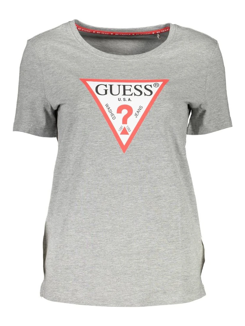 Gray Cotton T-Shirt