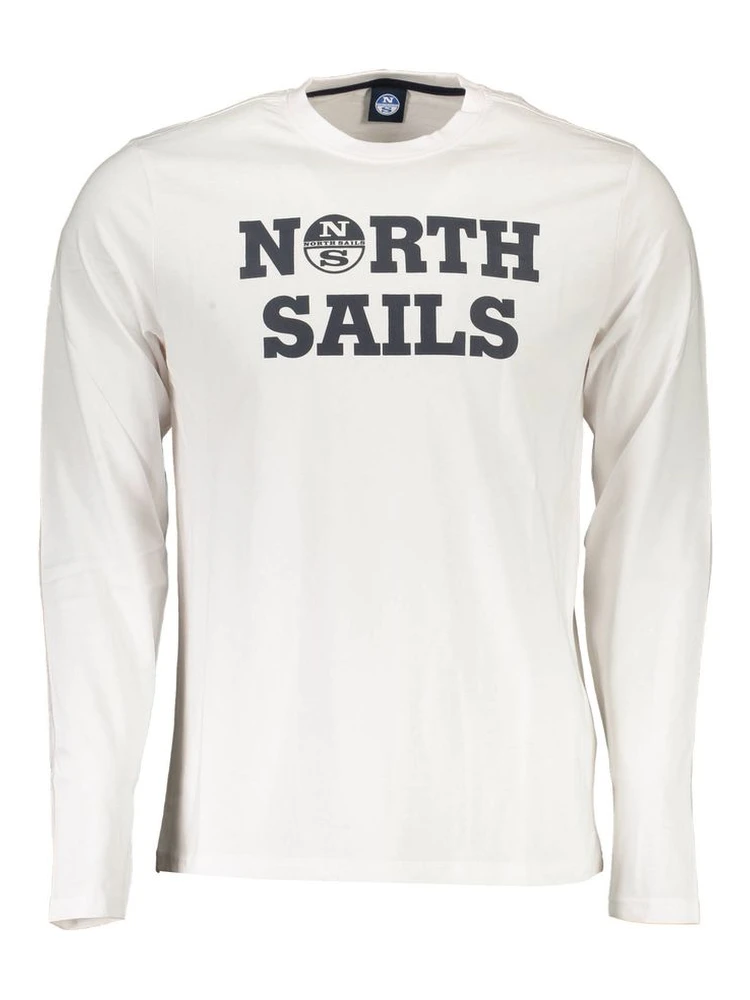 White Cotton Men T-Shirt