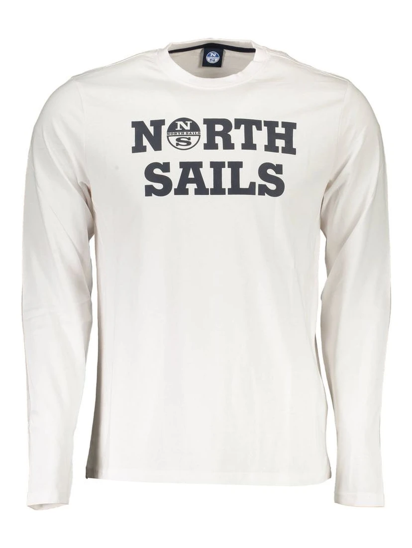 White Cotton Men T-Shirt