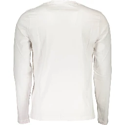 White Cotton Men T-Shirt