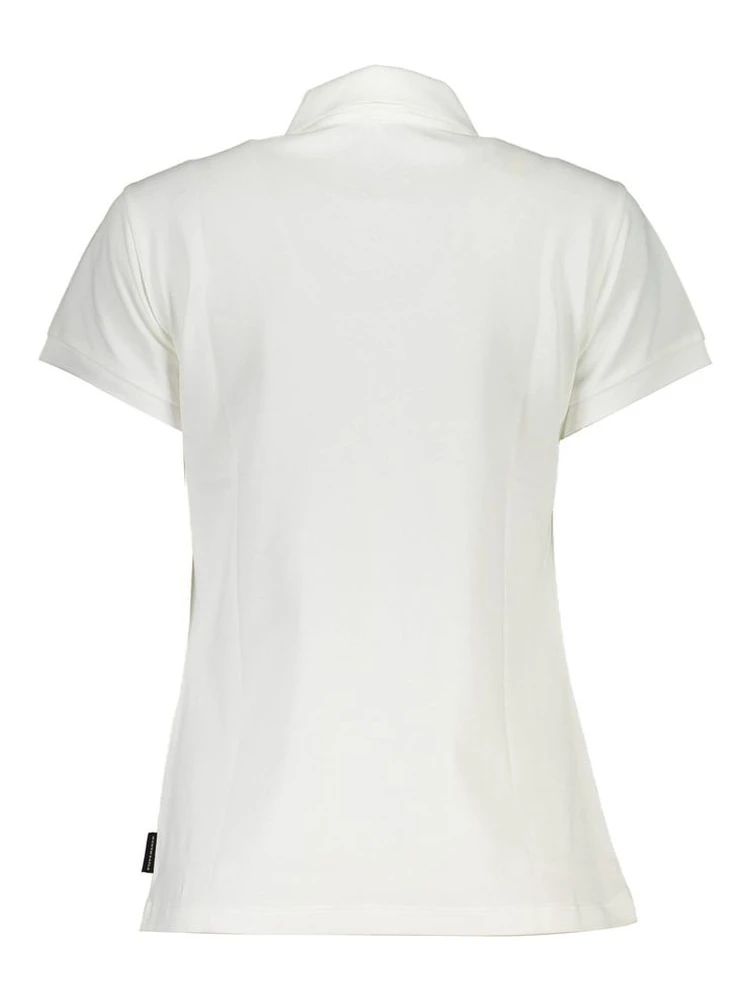 White Cotton Polo Shirt alternative