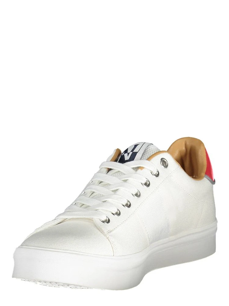 White Polyester Men Sneaker alternative