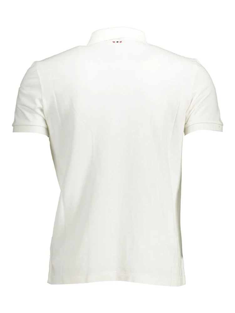 White Cotton Polo Shirt alternative