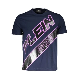 Blue Cotton T-Shirt