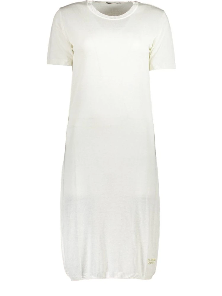 White Viscose Women Dress