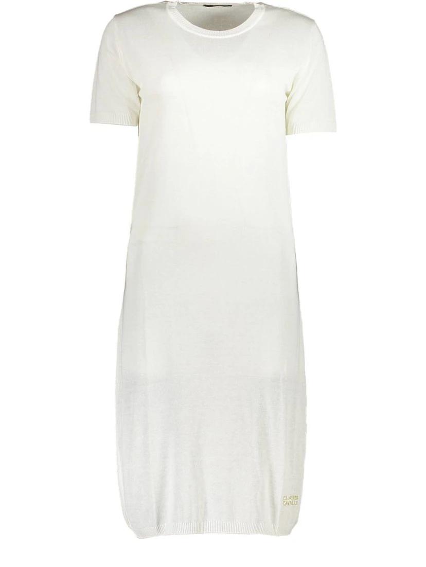White Viscose Women Dress