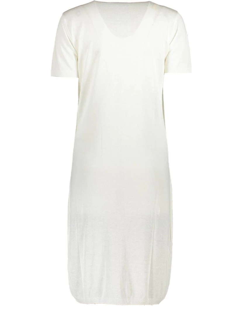 White Viscose Women Dress