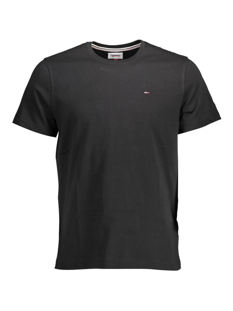 Black Organic Cotton Men T-Shirt
