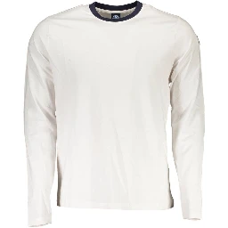 White Cotton Men T-Shirt