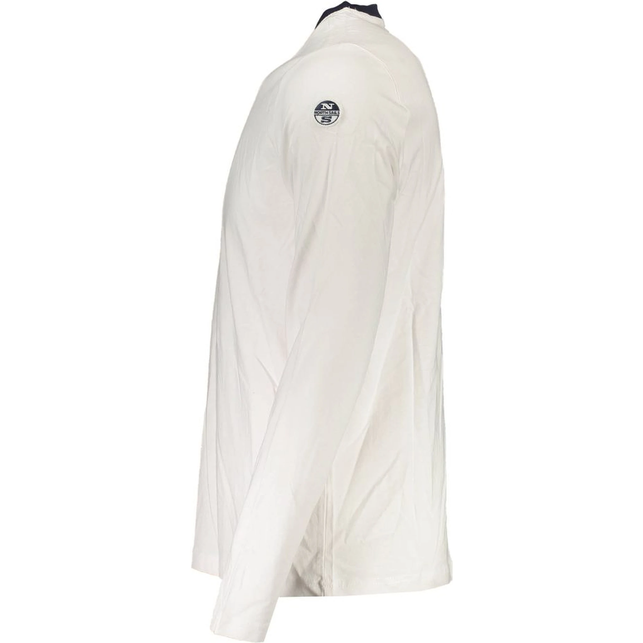 White Cotton Men T-Shirt