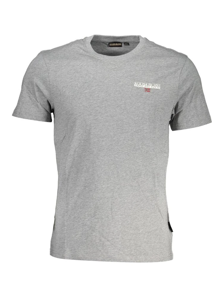 Gray Cotton T-Shirt