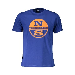 Blue Cotton T-Shirt