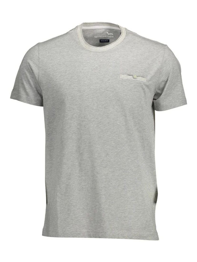 Brown Cotton Men T-Shirt