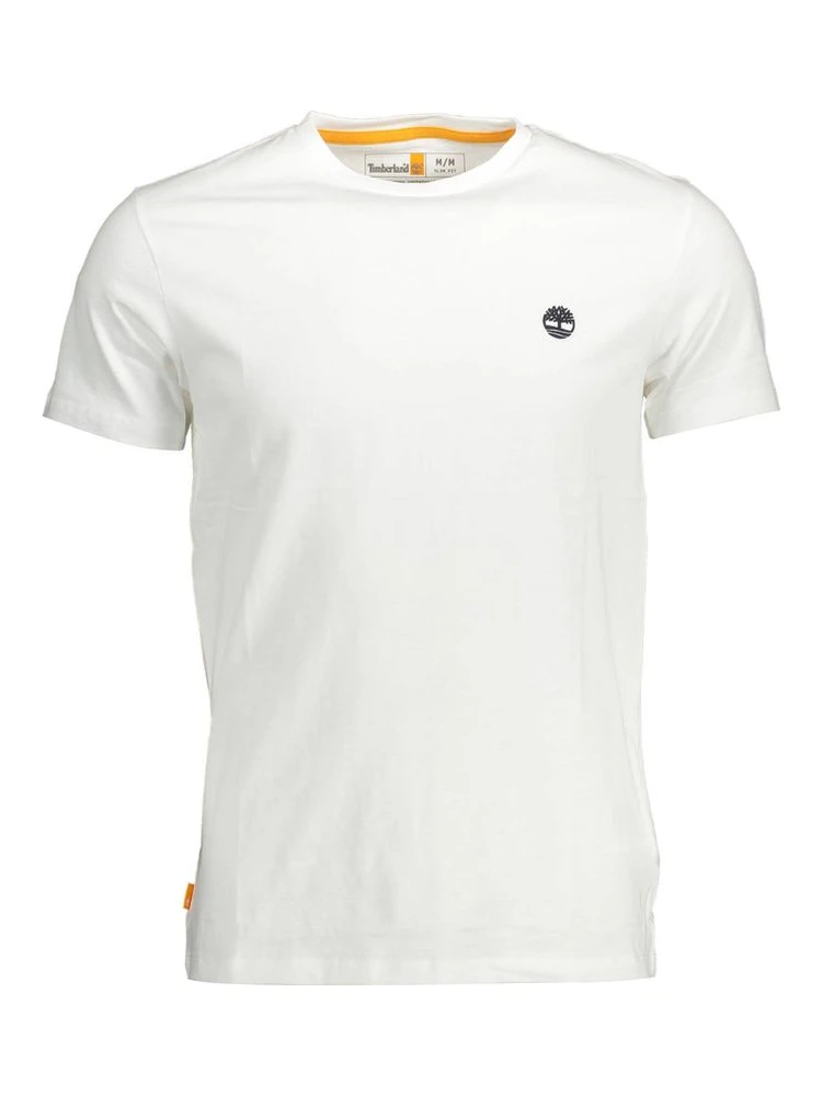 White Organic Cotton Men T-Shirt