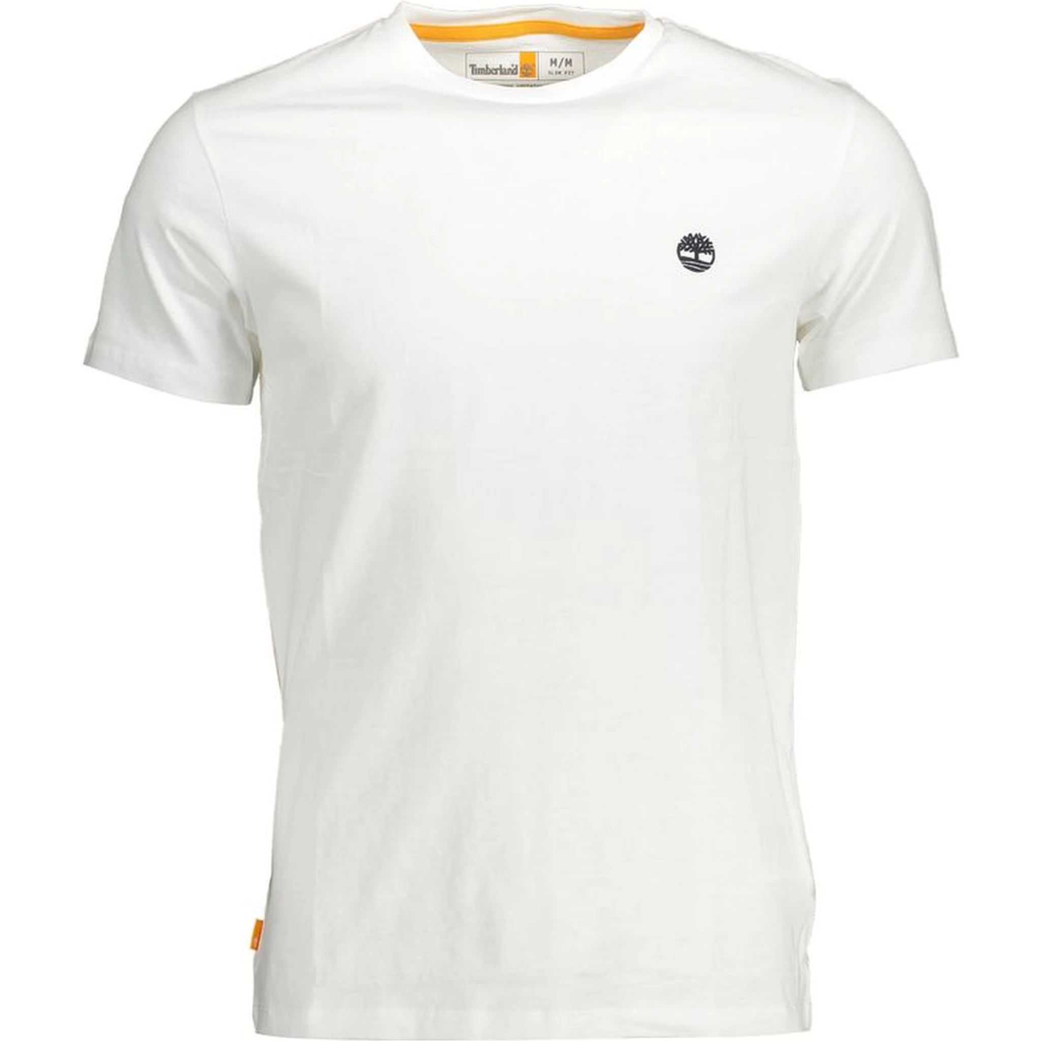 White Organic Cotton Men T-Shirt