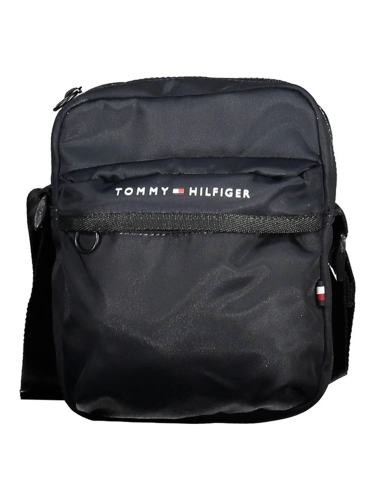 Blue Polyester Men Shoulder Bag