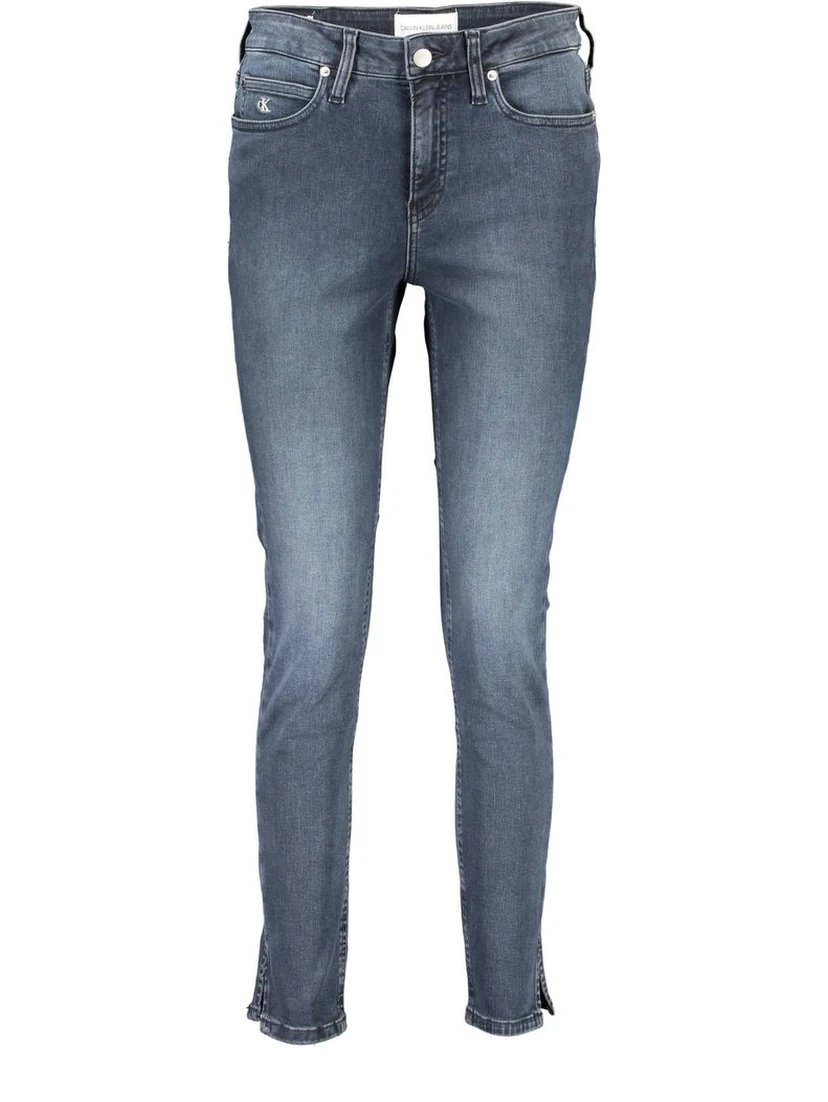 Women's mid-rise slim-fit jeans