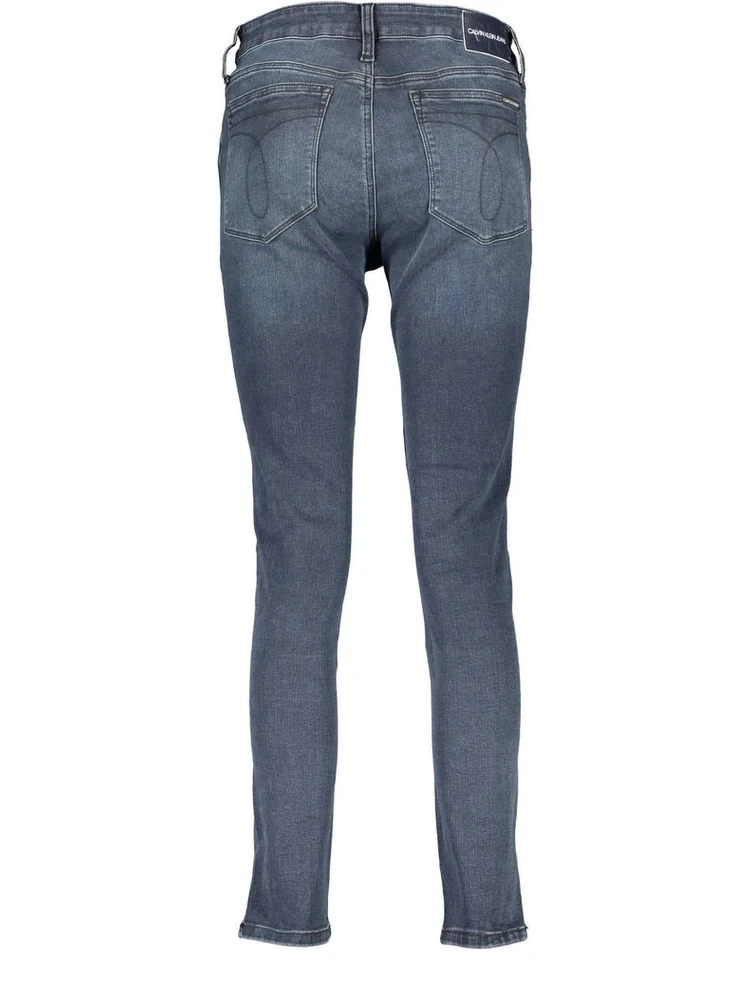 Women's mid-rise slim-fit jeans alternative