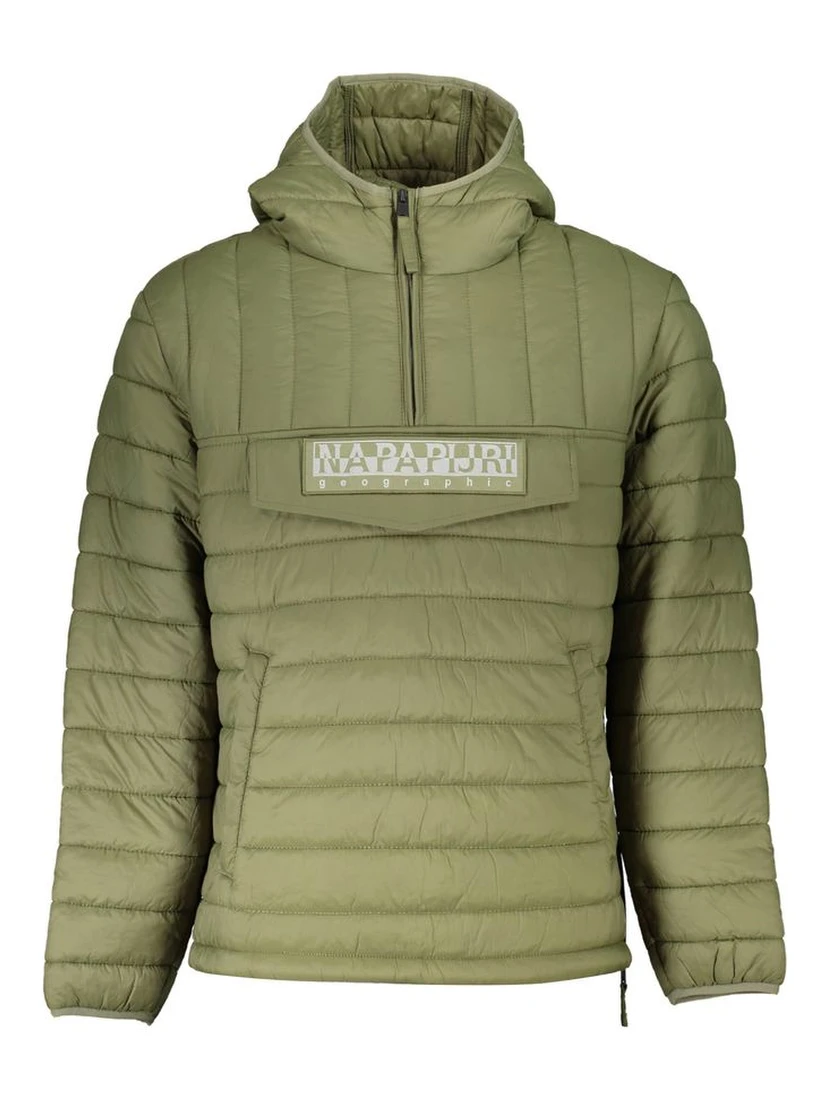 Green Polyamide Jackets & Coat