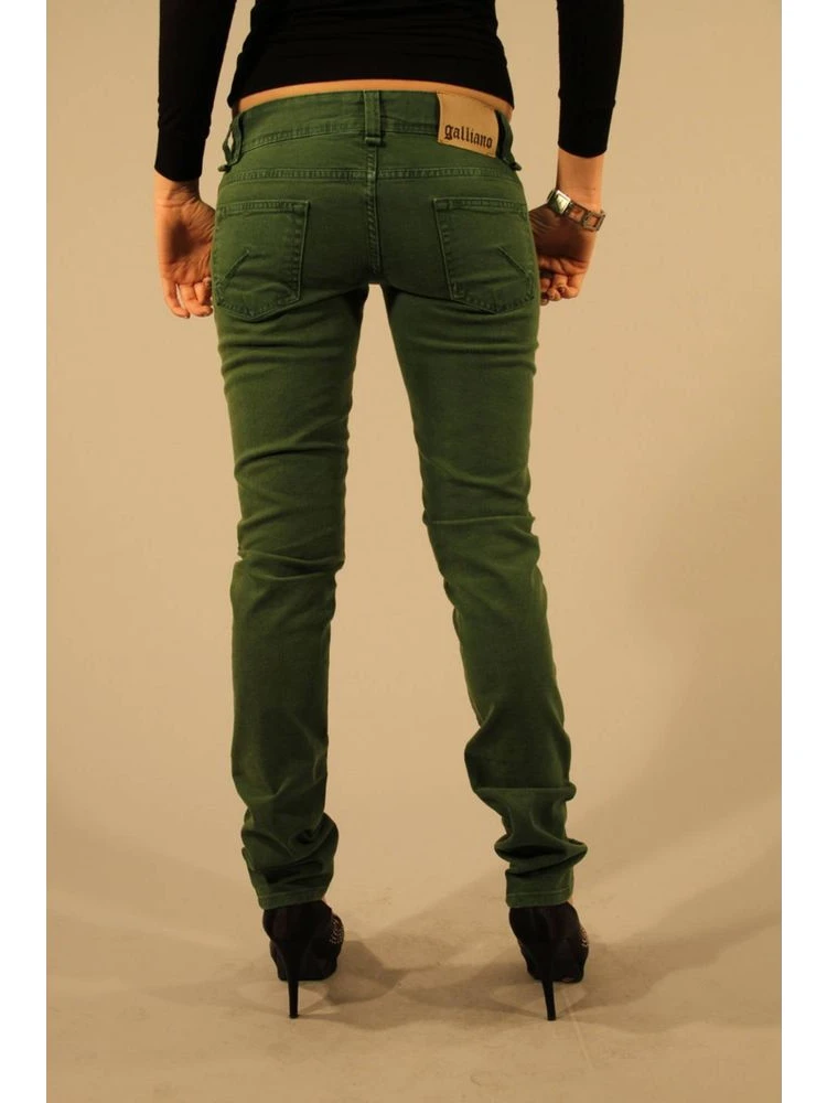 Green Cotton Jeans Denim alternative