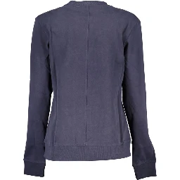 Blue Cotton Sweatshirt