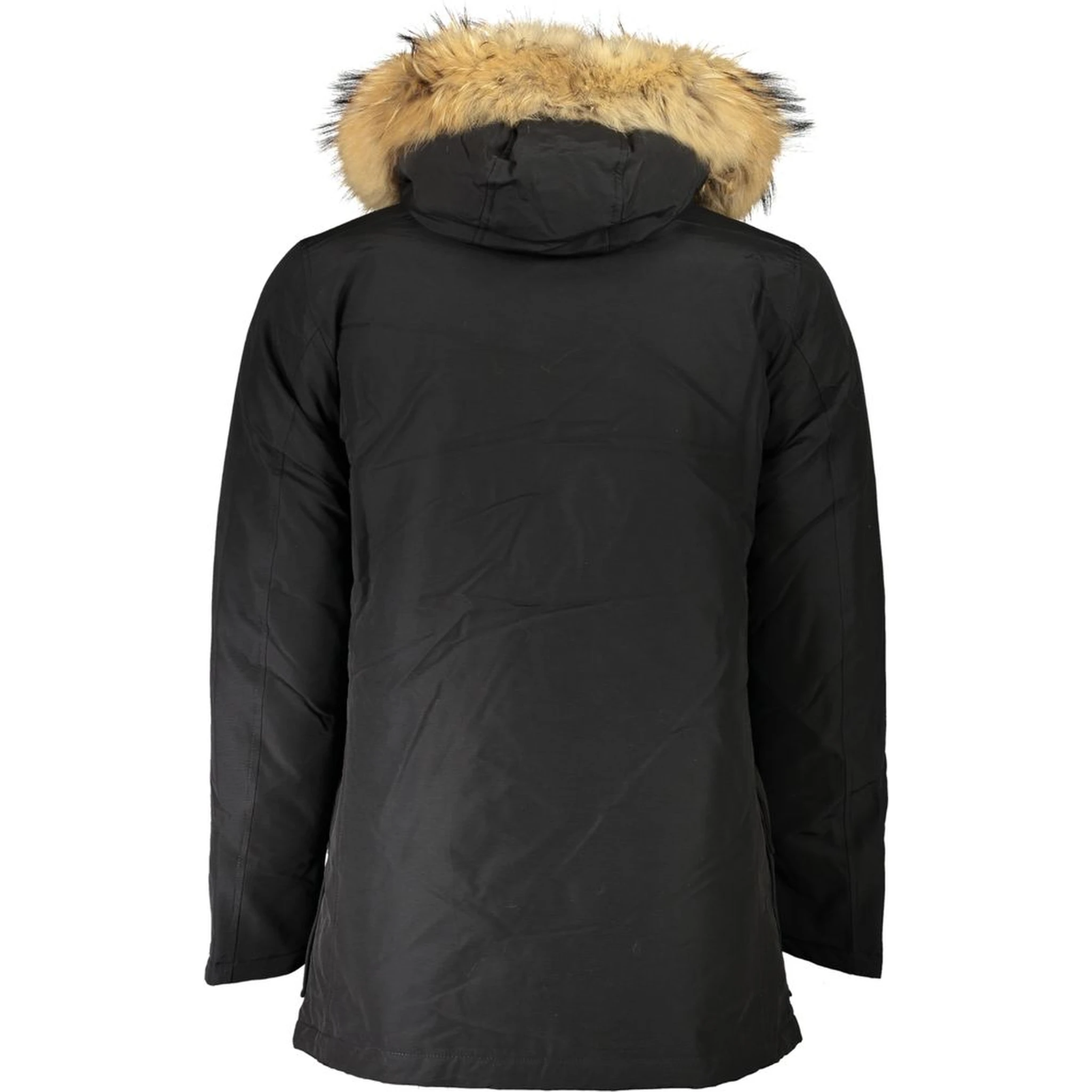 Black Cotton Jackets & Coat