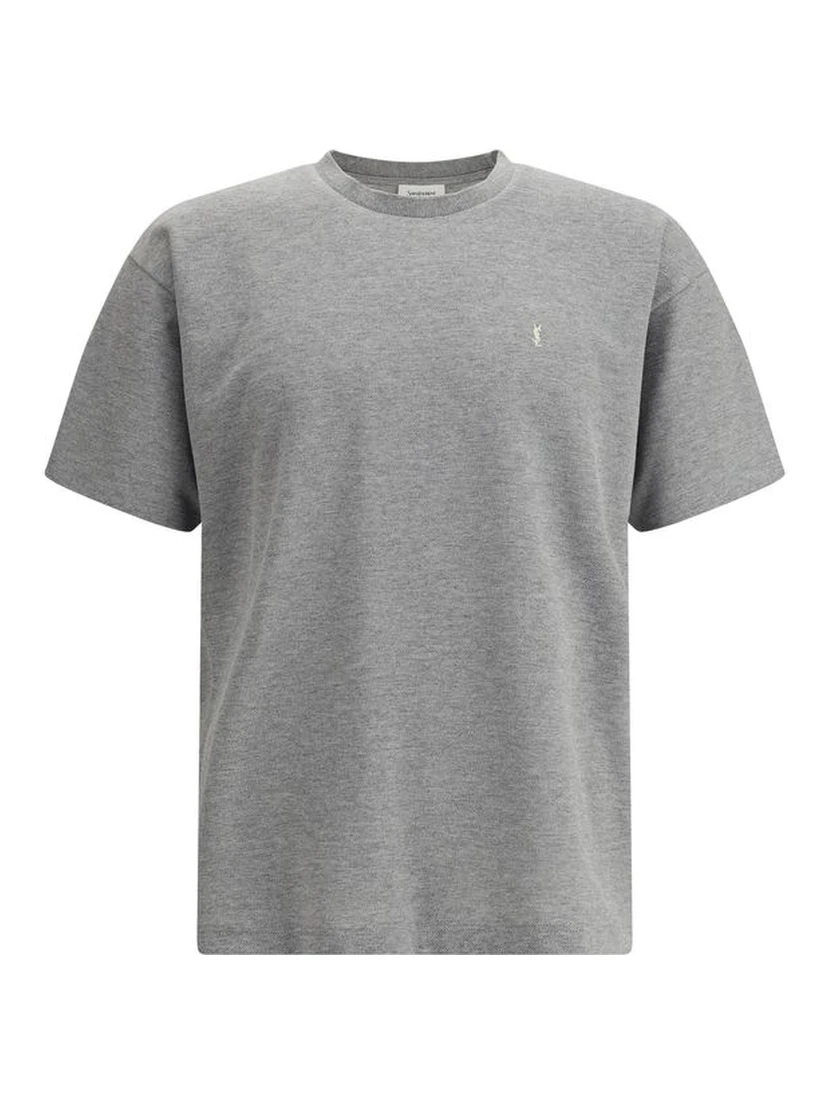 Logo-Embroidered Cotton-Blend Piqué T-Shirt