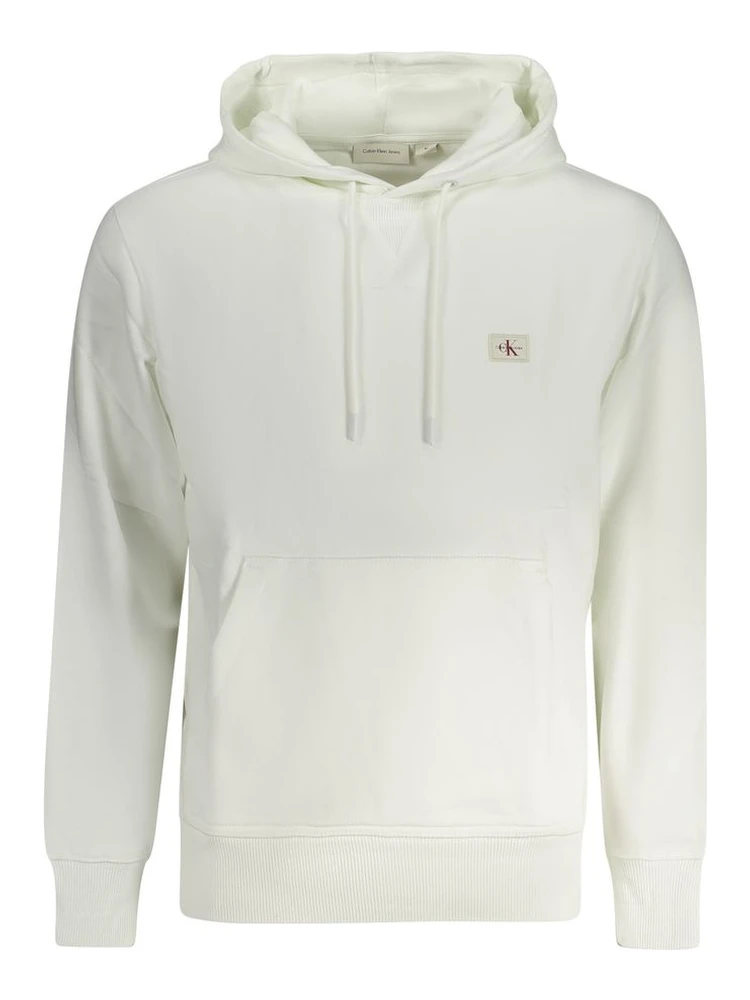 White Cotton Men Sweater