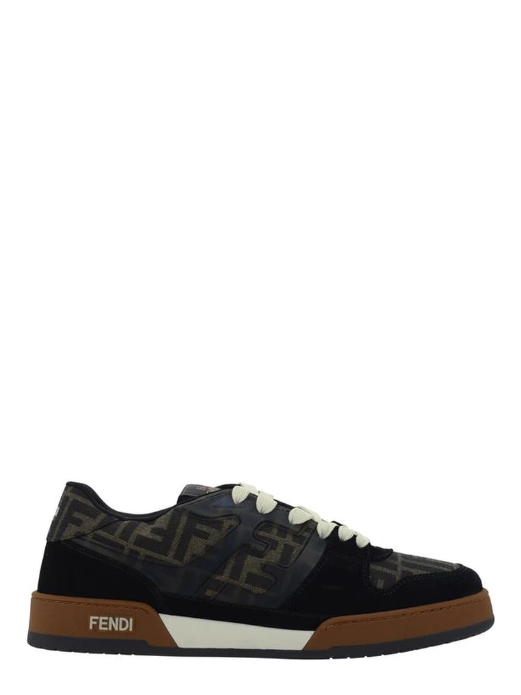 Multicolor Calf Leather Bos Taurus Low Top Sneakers