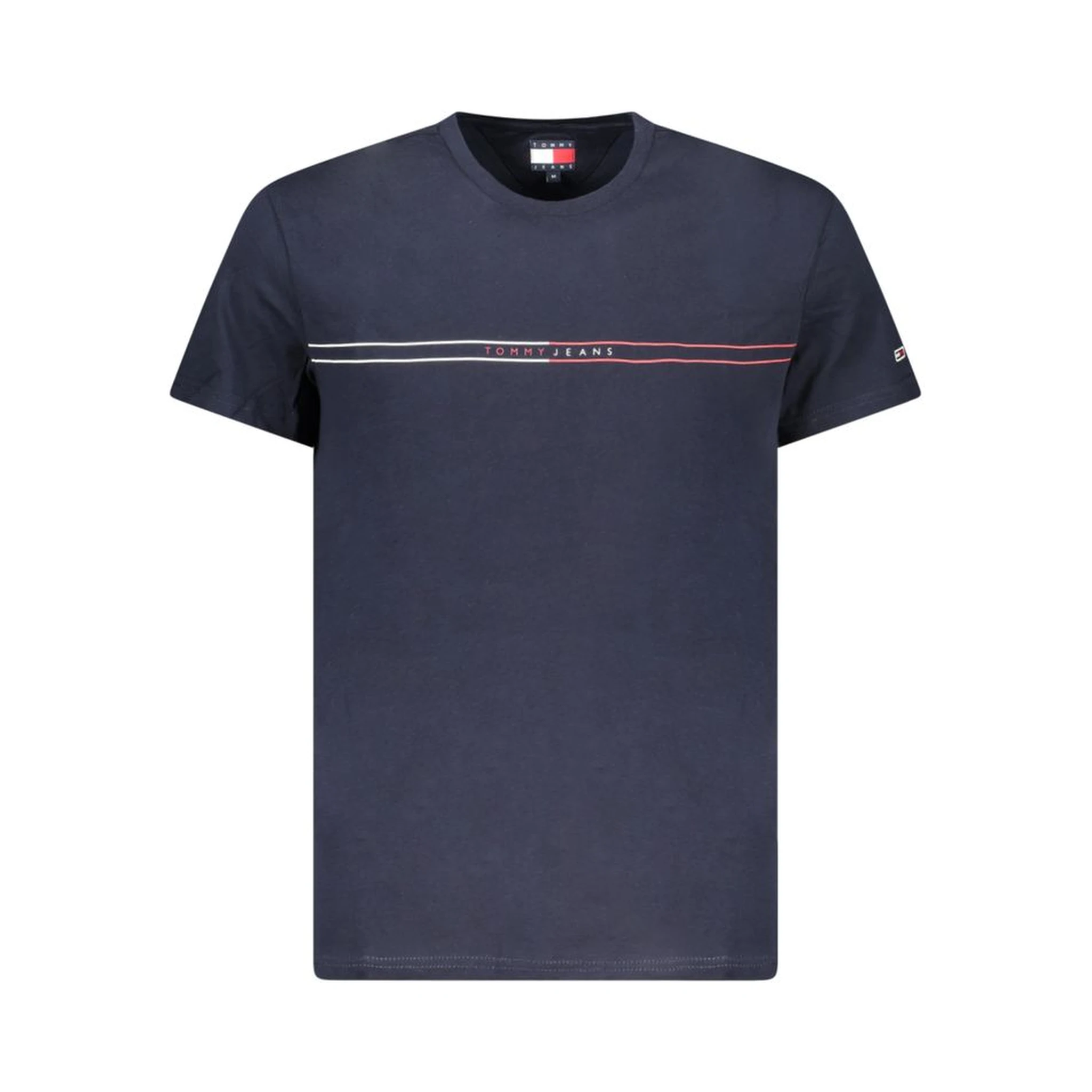 Blue Cotton Men T-Shirt