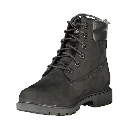 Nero Leather Women Ankle Boot