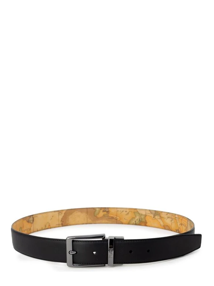 Black Leather Regular Belt