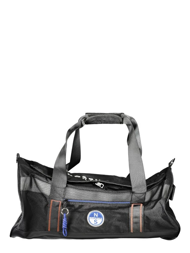Nero Polyester Men Duffle Bag