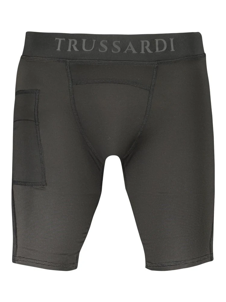Black Polyester Pant