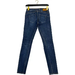 Blue Cotton Women's Jeans