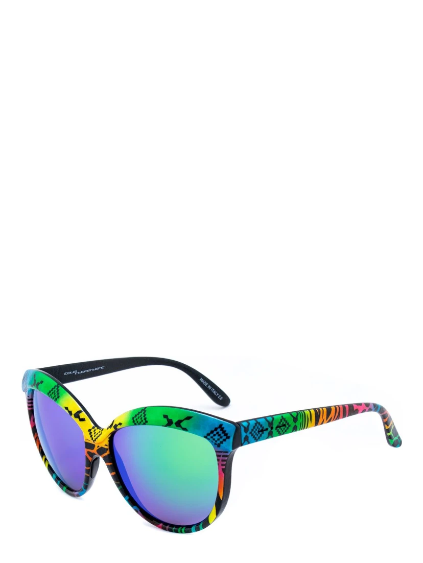 Multicolor Acetate Sunglasses