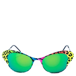 Multicolor Metal Sunglasses