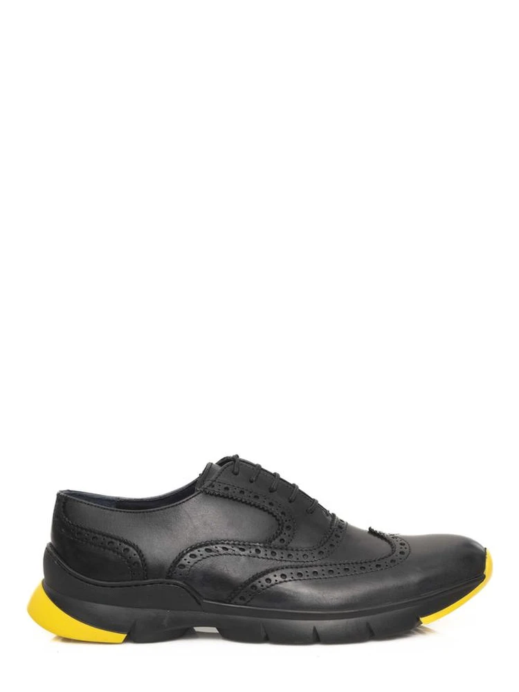 Gray Cowhide Men's Oxford Shoe