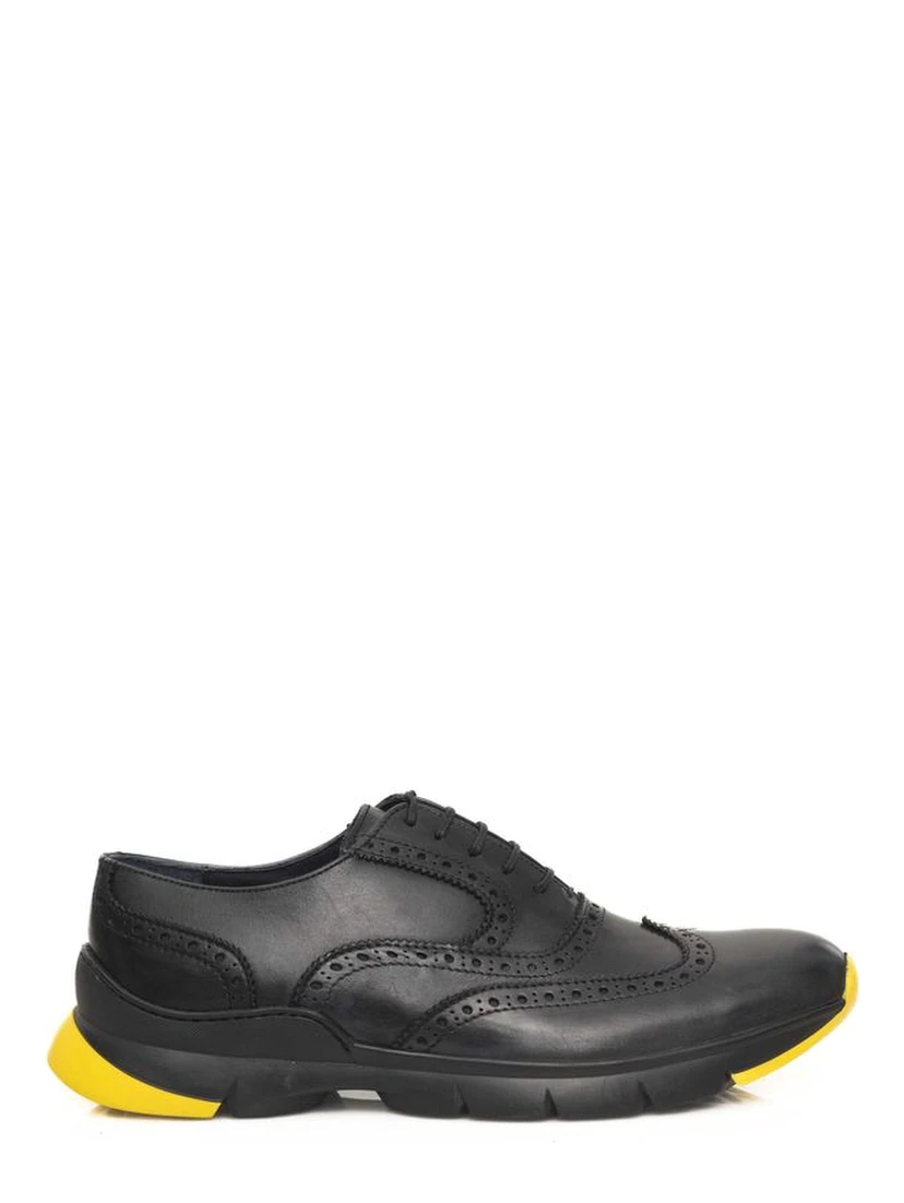 Gray Cowhide Men's Oxford Shoe