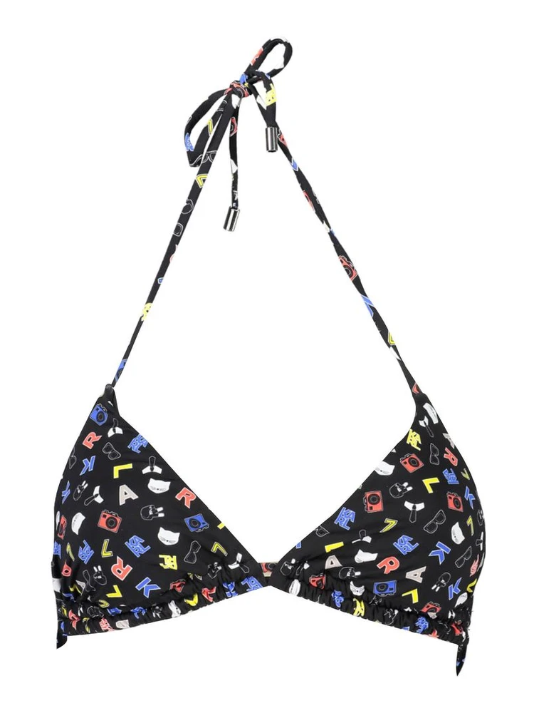 Black Elastane Swimwear